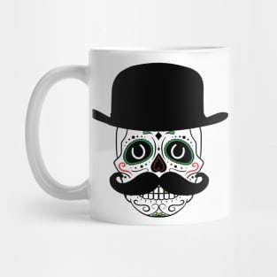 cinco de derby sugar skull hat cinco de mayo kentucky shirt Mug